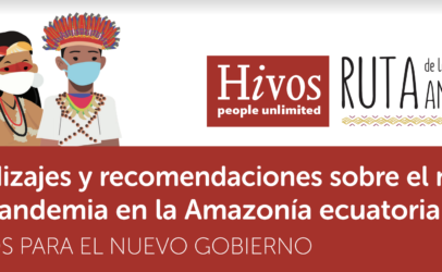 Aprendizajes y recomendaciones sobre el manejo de la pandemia en la Amazonía Ecuatoriana