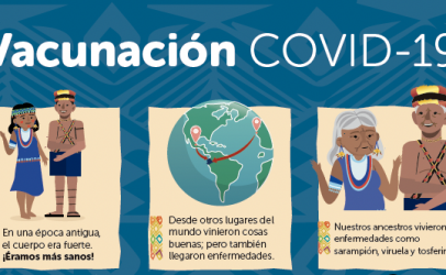 Lonas culturalmente adaptadas sobre Vacunación COVID-19 (Ecuador)