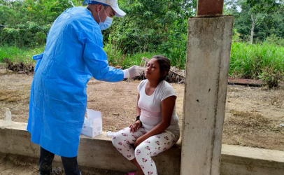 Acceso a diagnóstico de Covid-19 en comunidades indígenas amazónicas